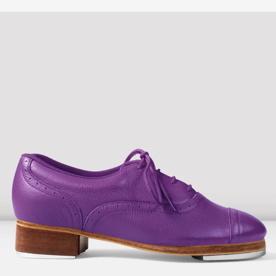 Jason Samuels Smith Purple Pebbled Leather