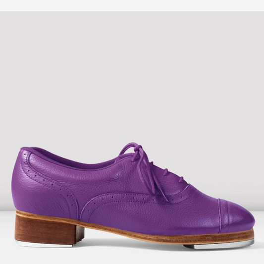 Jason Samuels Smith Purple Pebbled Leather